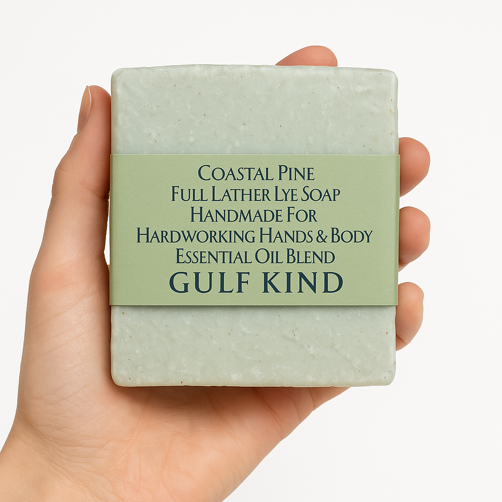 Coastal Pine Full Lather Lye Soap
