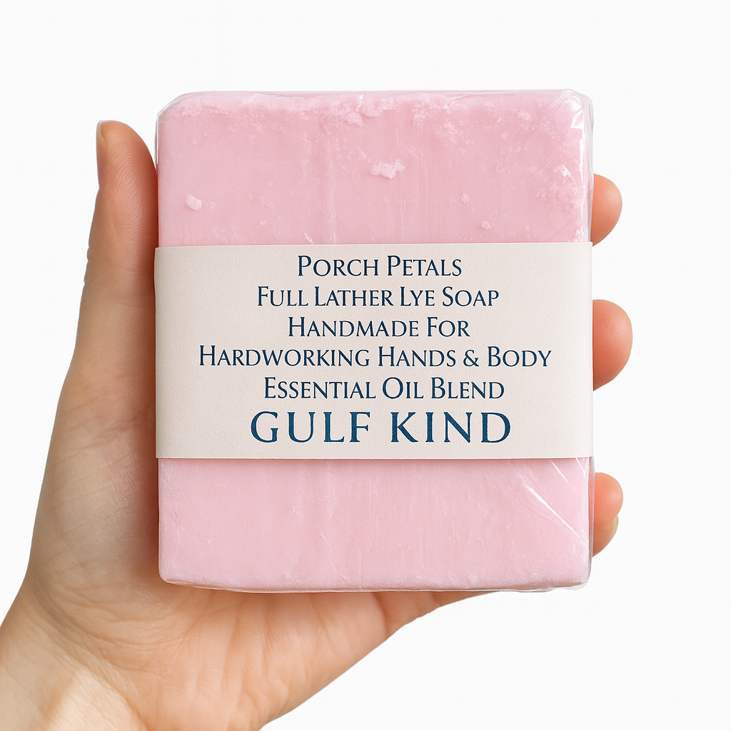 Porch Petals Full Lather Lye Soap