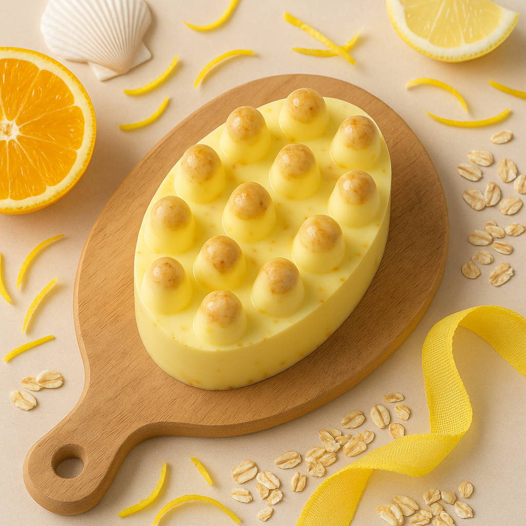 Morning Mercy Goat Milk Soap – Citrus, Cream, Oats & Sunlight
Artisanal Handcut Bar | 4.5 oz | by Gulf Kind