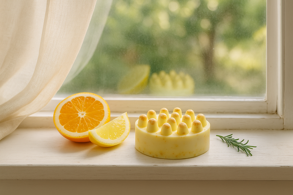 Morning Mercy Goat Milk Soap – Citrus, Cream, Oats & Sunlight
Artisanal Handcut Bar | 4.5 oz | by Gulf Kind