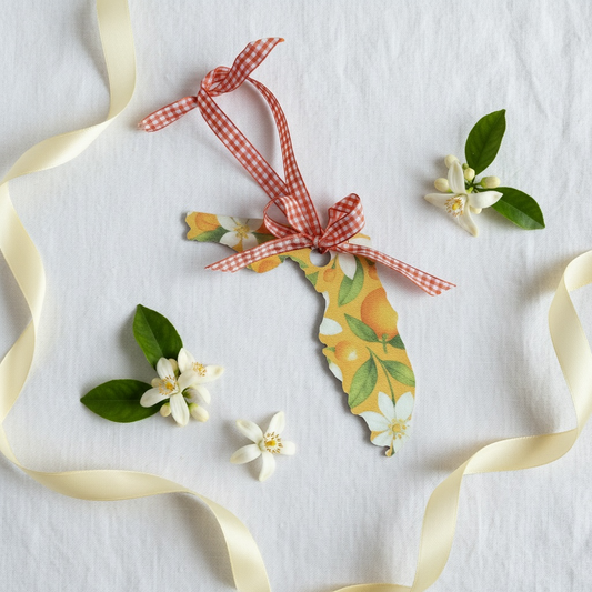 Florida Orange Blossom Ornament