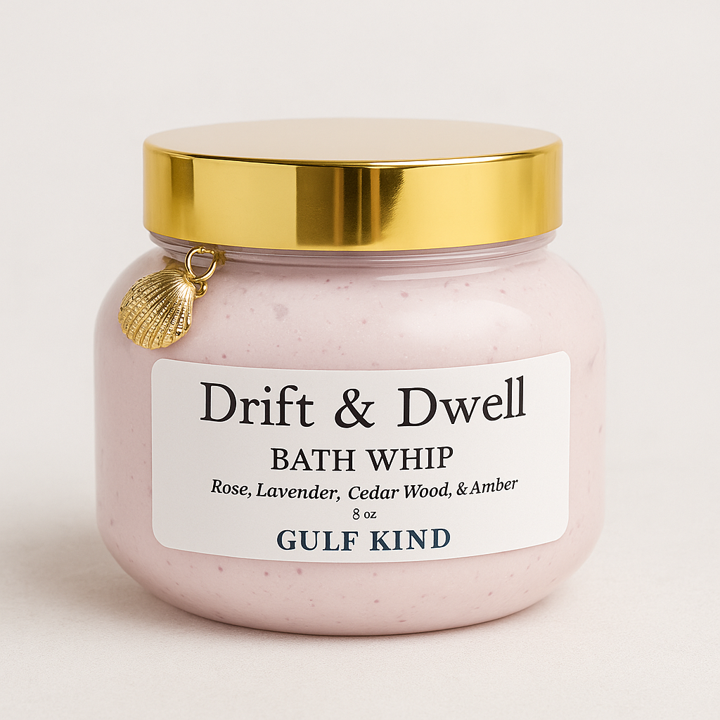 Drift & Dwell Whip – Lavender, Rose & Vanilla Cleansing Whip | 8oz Jar by Gulf Kind