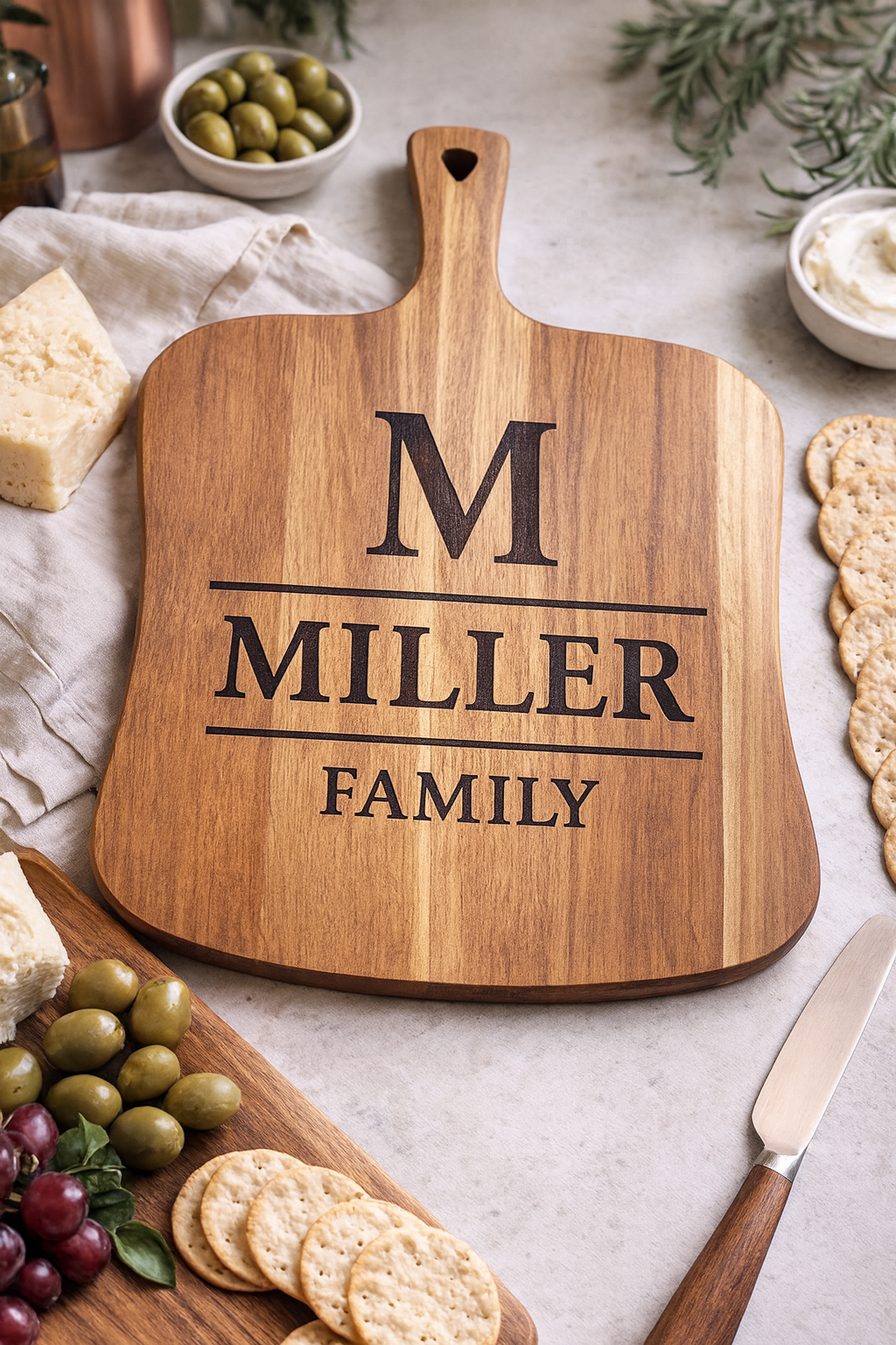 Personalized Acacia Serving Boards