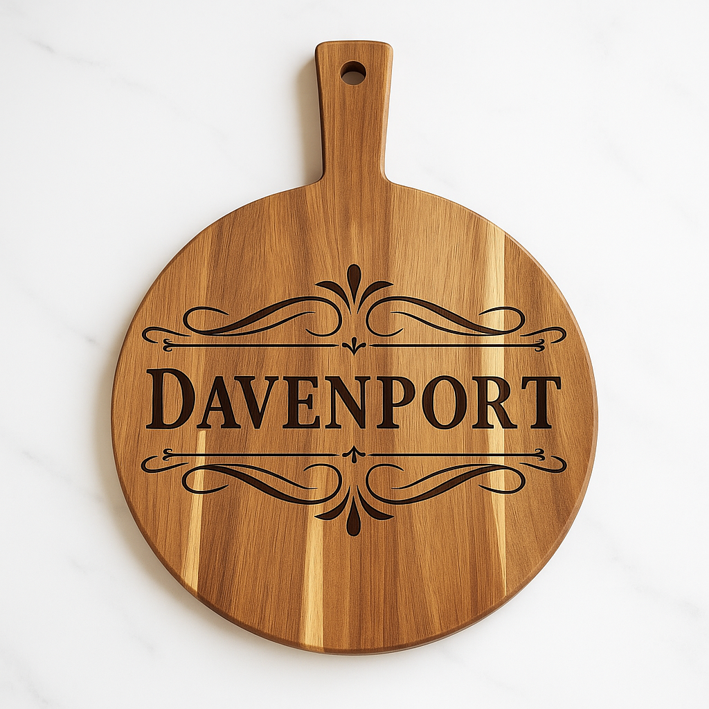 Personalized Acacia Serving Boards