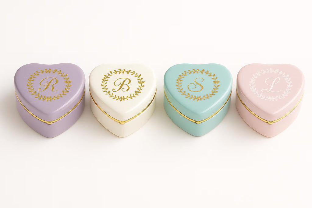 Custom Photo Heart Locket & Keepsake Box – Personalized Engraved Gift for Her | Memorial, Anniversary, or Wedding Keepsake by Gulf Kind