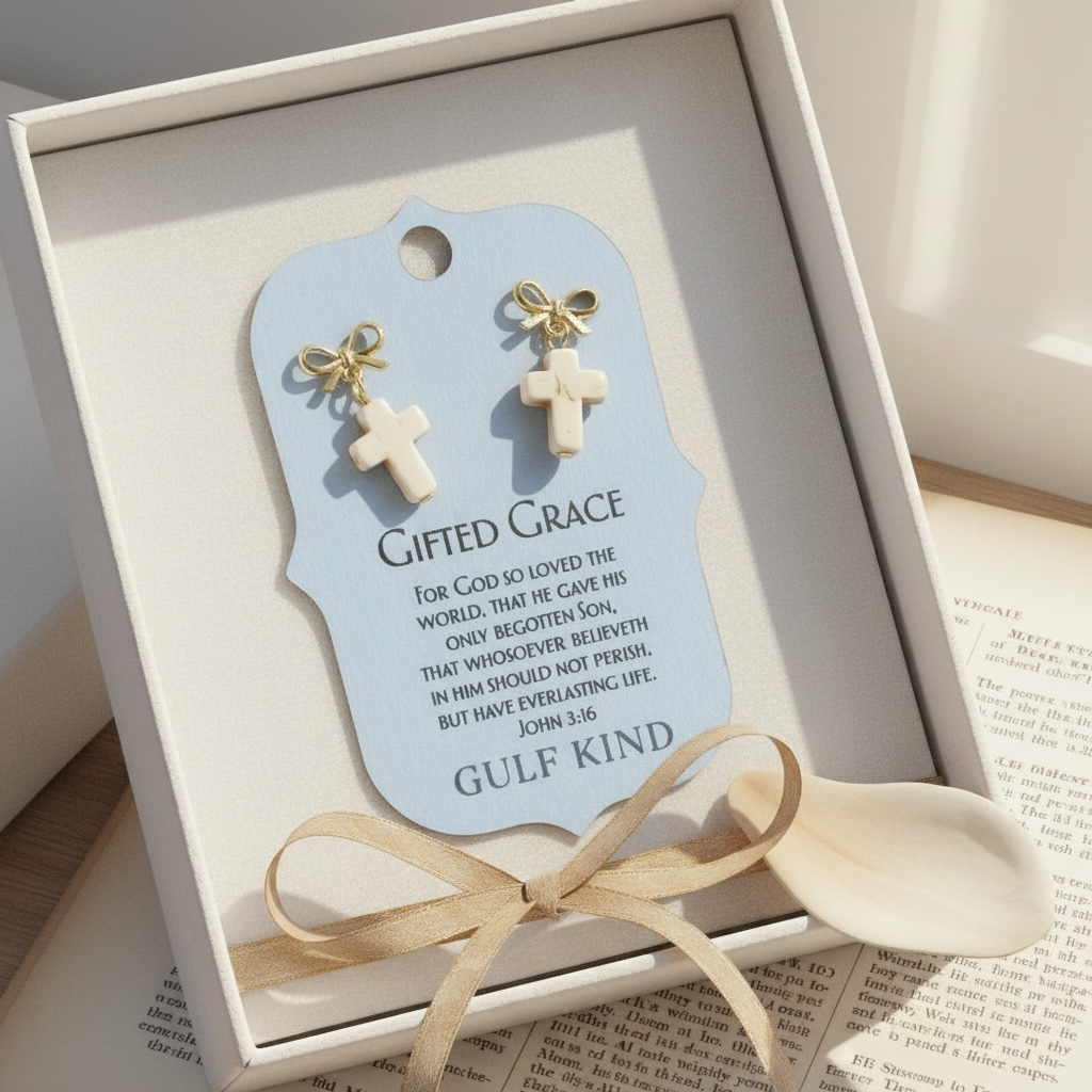 Gifted Grace Cross Earrings