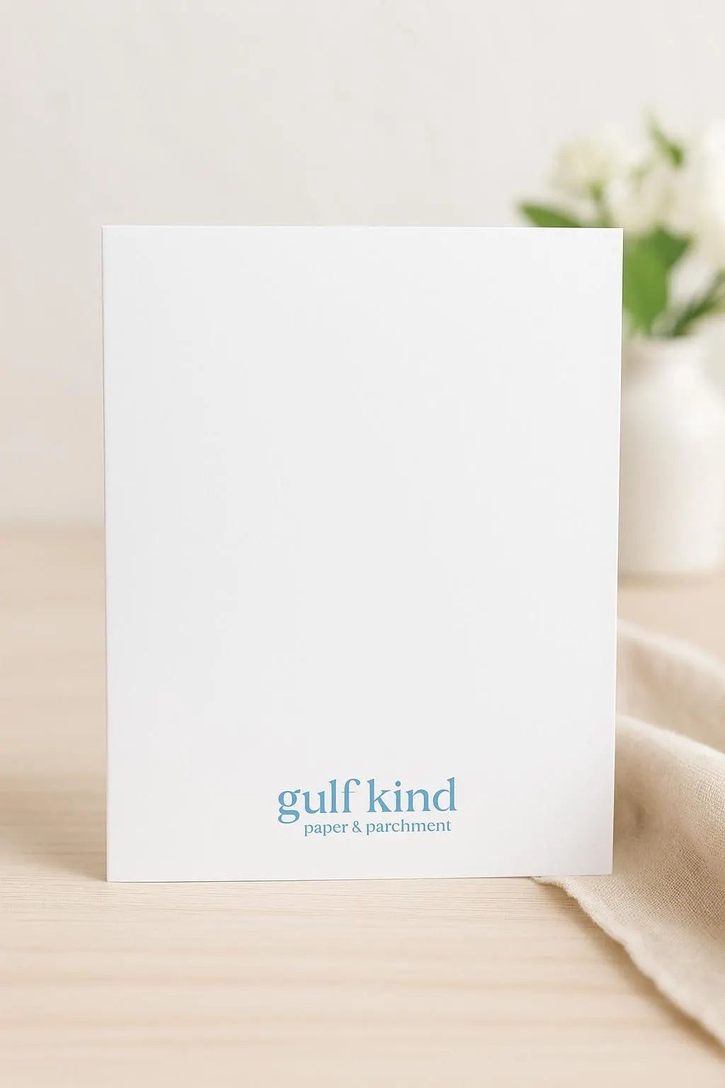 Trust the Author Card – Faith & Encouragement | Handmade Christian Greeting Card | Gulf Kind Paper & Parchment