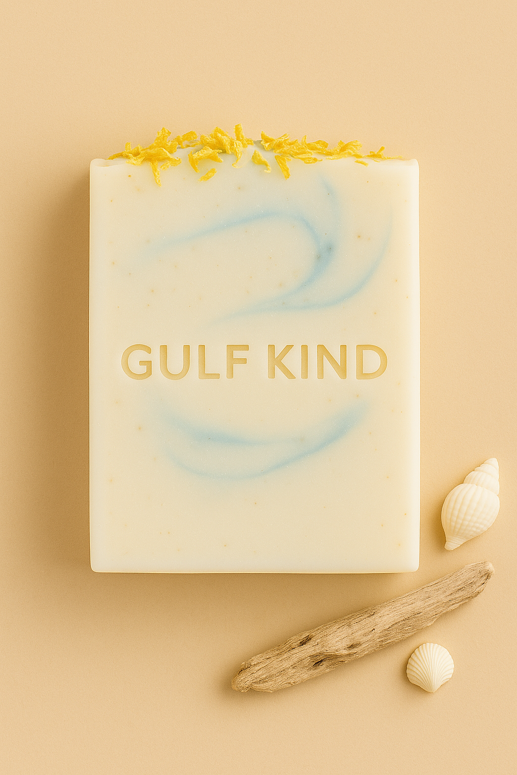 Gulf Breeze Buttermilk – Linen, Citrus & Salt | 4.5oz bar by Gulf Kind
