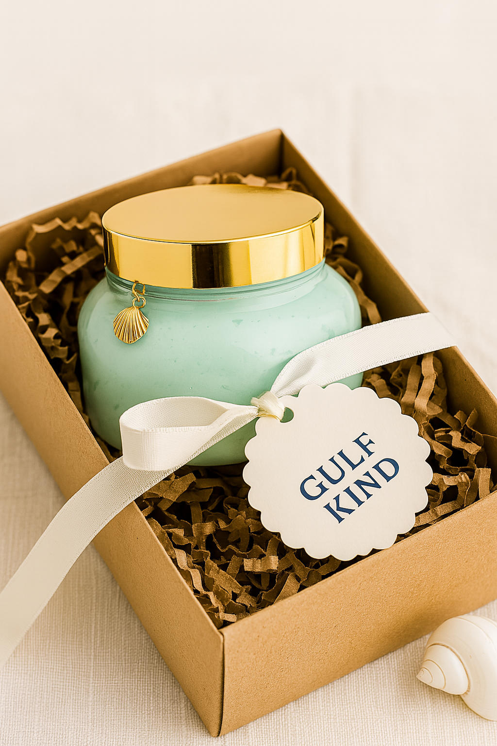 Sea & Solace Bath Whip – White Tea, Citrus, Lavender & Coastal Florals | 8 oz by Gulf Kind